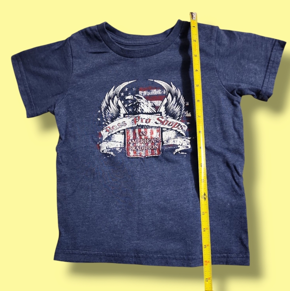 Bass Pro Shops Vintage Kids Shirt Size 4T Used In Great Condition